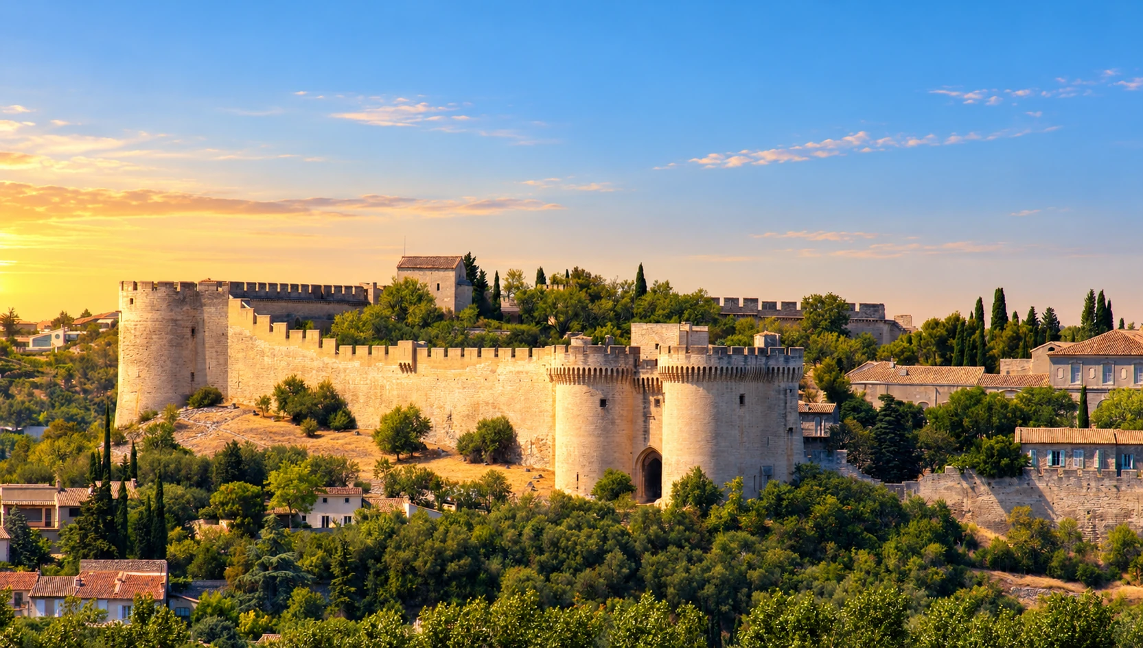 Le Fort Saint-André à Villeneuve-lès-Avignon